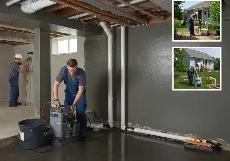 Basement Waterproofing and Flood Prevention process in Leland Grove, IL